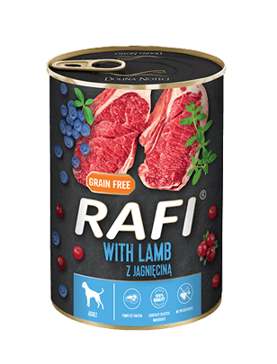 RAFI Z JAGNIECINĄ 24x400G PIES