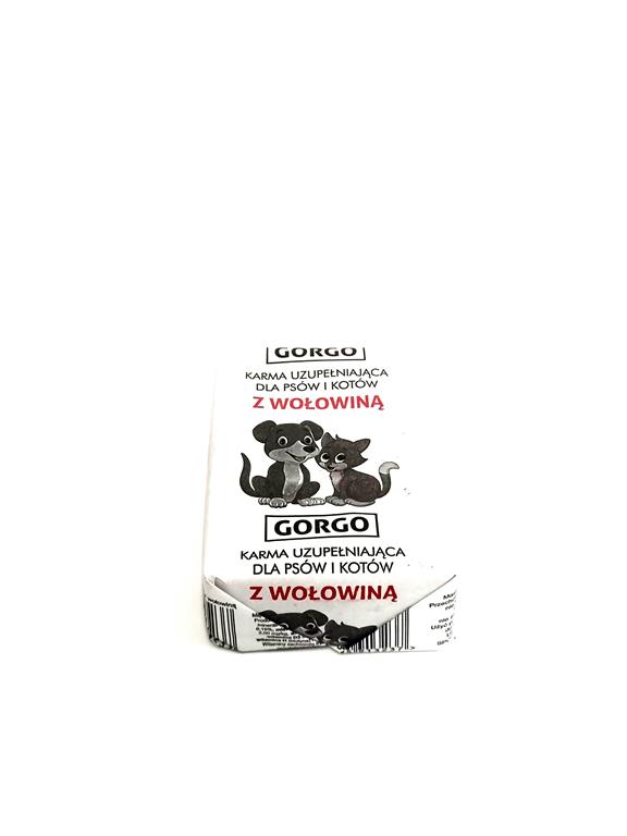 MROŻONKA GORGO Z WOŁOWINĄ 10KG