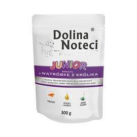 DNP JUNIOR WATROBKA Z KROLIKA 10x300G PIES