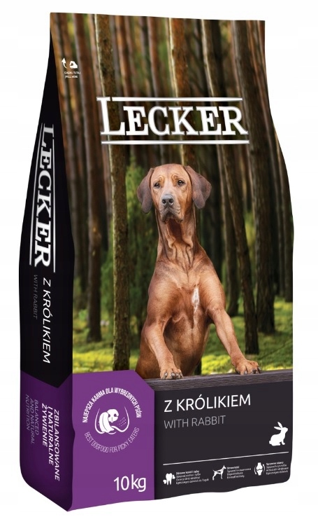 LECKER SUCHA KRÓLIK 10 KG 