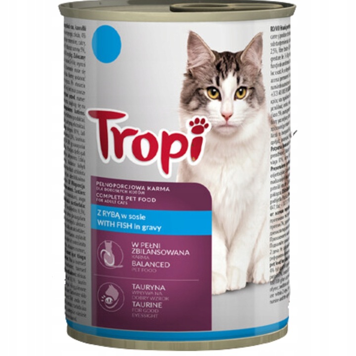 TROPI RYBA 10x415G KOT